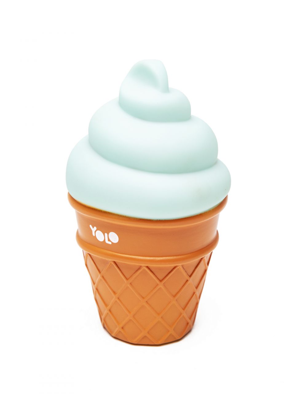 מנורת גלידה משנה צבעים- תכלת